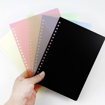 PVC PP 제본표지 제본커버 A4 (타공있는 제품), PP커버(A4), 투명