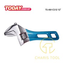 TOOLSTAR 툴스타 스터비 몽키 스패너 TS-AW-CS12 12인치 200mm 광폭 와이드 배관 경량 컬러 칼라 포켓 수공구 작업공구 카리스툴