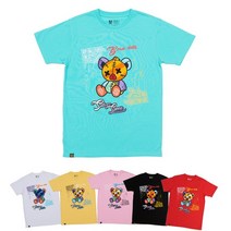 무니크영 반다나패치베어 반팔티셔츠