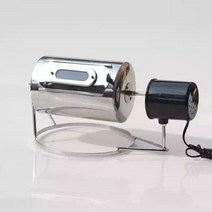가정용로스터기 가정용 소형 커피 로스터 스테인리스 스틸 로스팅 기계 110V220VV 전기 베이킹 머신 주, 04 110V no holes_04 UK, 1개