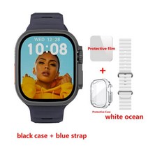 스마트워치 849mm 420*485 NFC 리로지오 intente PK ZD8, Black-ocean W_49mm