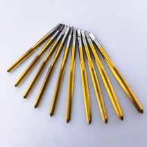 탭핑 탭드릴 손드릴 1개 코팅 너트 탭 태핑 M3-M12 HSS 티타늄 도금 스트레이트 슬롯 머신 나사 수리 도구, 02 M4x0.7