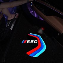 미니빔 프로젝트 프로젝터 스마트 단초점 휴대용 강의용 가정용 2X Led 자동차 도어 라이트 레이저 환영 빛, 08 For E92