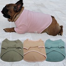 프렌치불독옷 프불옷 잉글리쉬 불독 중형견 강아지 xl 2xl 3xl 옷, 스카이블루