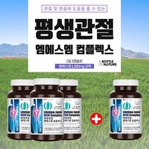 관절 연골 영골 건강 식약처 권장 섭취량 100% 여성 남성 무릎 골반 관절 건강 관리 에 좋은 엠에스엠 앰애스앤 엠에스엔 nsm msn 비타민D 컴플렉스, 3+1(4개월분)