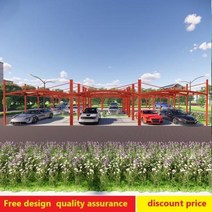 야외 간이 차고 주차 창고 홈 자동차 천막 마당 방수 모바일 차고 안뜰 텐트