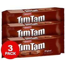 아노츠 팀탐 초콜릿 비스킷 오리지널 비스킷 200g 3개 Arnotts Tim Tam Chocolate Biscuits Original