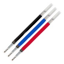 U-KNOCK 볼펜 리필심(0.5mm)1자루(색상선택), 검정색