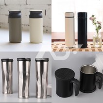 애드텍컴퍼니 텀블러 이중스텐 예쁜 물병 도매 소매 인쇄 주문제작 350ml/500ml/600ml, 카키, 07.메가텀블러
