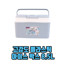 고강도 플라스틱 아이스 박스 8.5L 캠핑용아이스박스 캠핑아이스박스 휴대용아이스박스가방, 1개