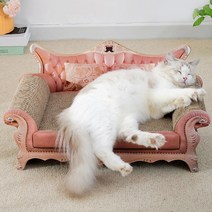 차밍펫 소파 스크래쳐 유럽풍 평판형 리필 스크래처 소파형