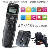 [ILLU]호루스벤누 유무선 타이머 릴리즈 JY-710-A (캐논RS-80N3타입 2.4GHz 인터벌) 카메라촬영소품 디지털 촬영용 무원격제어 리모컨 액세서리_hAeEA, 기본⊙옵, ff본상품ff