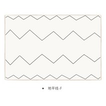 모던한 미니멀리스트 카펫 모로코 스타일 침실 장식 에스닉 넓은 공간 흰색 바닥 매트 가정용 플러시