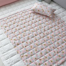 디케이홈 여름 아기 쿨패드 - 인견패드 싱글사이즈, 라마핑크