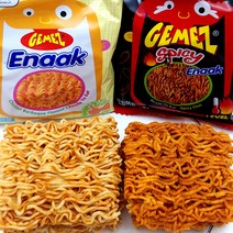 게메즈 에낙 비비큐 & 스파이시 라면과자 14g, 스파이시맛, 1개
