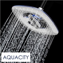 욕실 디자인 샤워기 배송 인치 폭포 강우량 기능 원형 플라스틱 고압 폭포 강우량 회전식, 정사각형