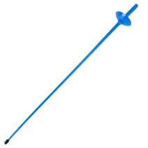 펜싱 칼 장비 플라스틱 장난감 장비 훈련 3종 세트, 98CM, 소리 나는 블루