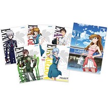 로손 오리지널 에반게리온 클리어 파일 [전 6종 세트](식완) “에반게리온 신극장판: 파 Blu-ray & DVD 발매 기념