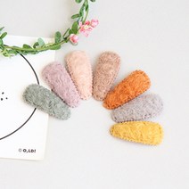 지니팡팡 3cm 뽀글뽀글 푸들 똑딱핀