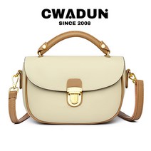Cwadun 여성용 소가죽 크로스백