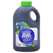 스위트컵 블루베리 농축액 2kg x 2개, 상세페이지 참조