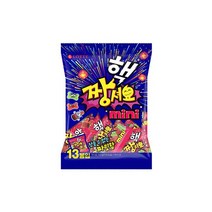 롯데 핵짱셔요 미니 벌크 195g 젤리 탕비실 어린이집 사무실간식 주전부리, 19개