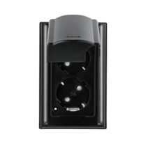 나노 오디세이 방우콘센트 2구 블랙 욕실콘센트, 10개