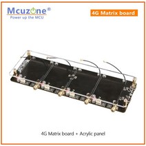 4G 매트릭스 openMPTCProuter 멀티 링크 통합 mwan로드 밸런싱 LTE 프리 드라이버 R4S Raspberrypi 4B, 03 4G Matrix Acrylic