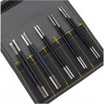 목공 조각도 조각칼 조각기 목공끌 10pcs 고 탄소강 돌 돌 끌 나무 도구 세트, 빨간색