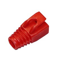 랜 선 poe 테스터기 시험기 네트워크 50 조각 7.0mm UTP/FTP Cat 7 네트워크 케이블 스트레인 릴리프 부츠, 05 Red