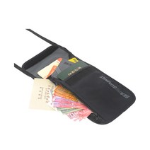 씨투써밋 지갑 넥 월렛, 없음-RFID그레이