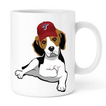 주문제작 강아지머그컵 비글 기아타이거즈, 중간