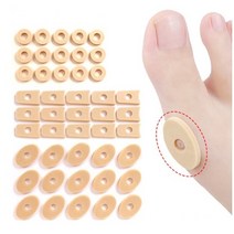 발보호 패치 티눈패드 굳은살방지패치 물집방지패드 티눈제거 밴드 발쿠션패치 발가락보호 새끼발가락천만의쇼핑, 사선원형-소