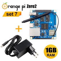 Orange Pi Zero 2 타입 C 전원 공급 장치 포함 1GB RAM Allwinner H616 BT5.0 Wifi 싱글 보드 컴퓨터 실행 안드로이드 우분투 데비안 OS
