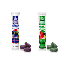 닥터조 그로잉버블 뉴트리버블 식물 화분 화초 다육이 나무 발포성 영양제 NPK 알비료, 뉴트리버블(미량요소제)