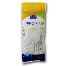 이나우스 친황경 포크 10p 일회용포크, 2개
