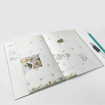 일일 계획표 업무일지 스케줄 관리 A5 만년 스케줄러 학습플래너 _ 2501209EA, $ 본상품선택