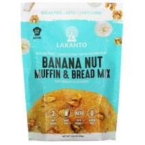 Lakanto Banana Nut Muffin Bread Mix 7.06 oz (200 g), 200g