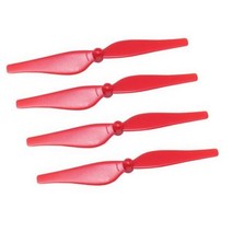 프로펠러 소품 보호 날 예비 부품 세트 링 가드 DJI Tello Drone 액세서리, 4PCS Red