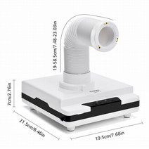 치과 약국 집진기 탁상용 가루 먼지 흡입 네일 진공 청소기 분진, 220V