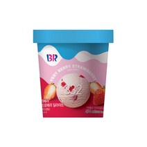 [배스킨라빈스] 베리베리스트로베리 딜라이트 아이스크림 474ml 3개, 단품