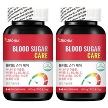 1+1 오로니아 블러드 슈가케어 90캡슐 식후 혈당 억제 코로솔산 바나바잎, 90정, 2개
