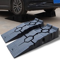 셀프자 동차 정비 간이 리프트 경사판 미끄럼방지 고무