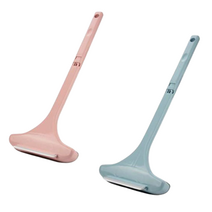 방충망 유리 청소밀대 하나로 동시에 2in1 청소솔 2개, 2in1방충망유리청소기 핑크+블루