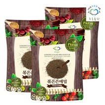 [푸른들판] 국내산 볶은 쓴메밀 500g 3봉 국산 쓴메밀볶음 흑메밀 곡물 차, 없음, 상세설명 참조