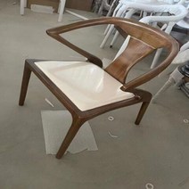 인테리어 의자 카페체어 디자이너 화이트 왁스 식당 단단한 나무 책상 커피 야외 레저 중국 스타일 안락 가정용 북유럽 가구 신제품, 5.Ash 2