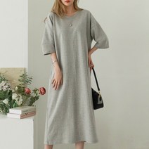 시크루즈 캡틴 베이직 퍼프 박스 원피스_BDOE980