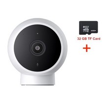 홈캠 가정용cctv 베이비캠 펫캠Xiaomi-스마트 카메라 360 Mi Home Baby Monitor 2K Pro 1296P HD WiFi 비디오 감시 웹캠 야간 투시경 보안, 2K Camera 32GB_EU Plug | CHINA