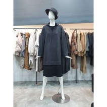 데무 집업 컬러 블록 원피스 (AW2112581)