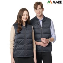 마크 (MMK761/762) 남녀공용 고급 멜란지스판오리털조끼/덕다운패딩조끼__라인몰방한조끼/빅사이즈/단체주문전문